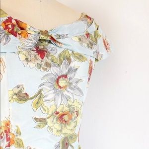 Vintage 1930’s floral dress.